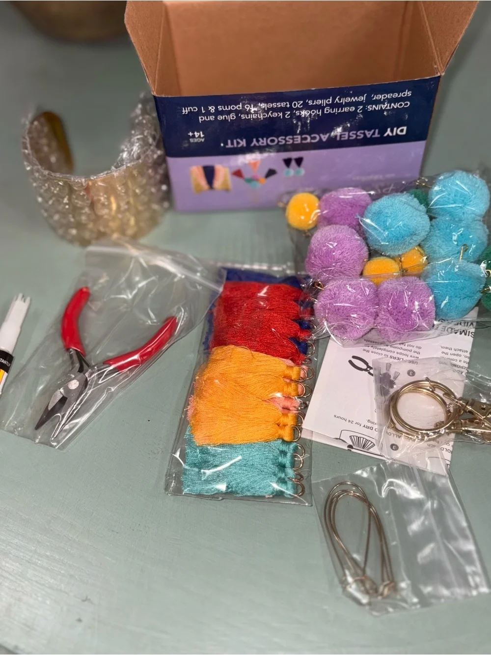 DIY Tassel Accessory Jewelry Kit FabFitFun Craft Kit New in Box